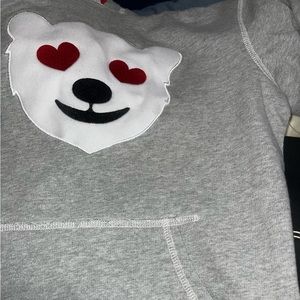 Coca-Cola polar bear hoodie and pact leggings